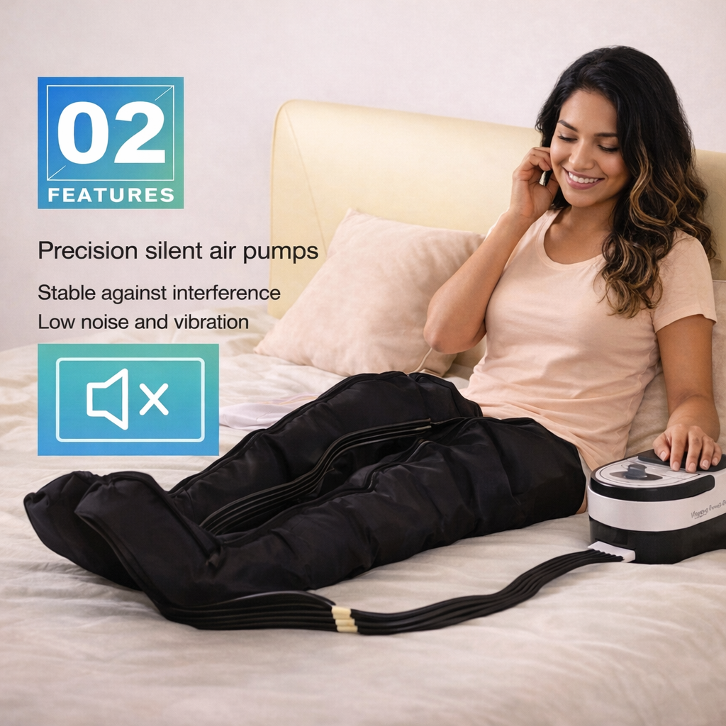 Slip In, Settle Down – Air Compression Leg Massager for Quiet Afternoons