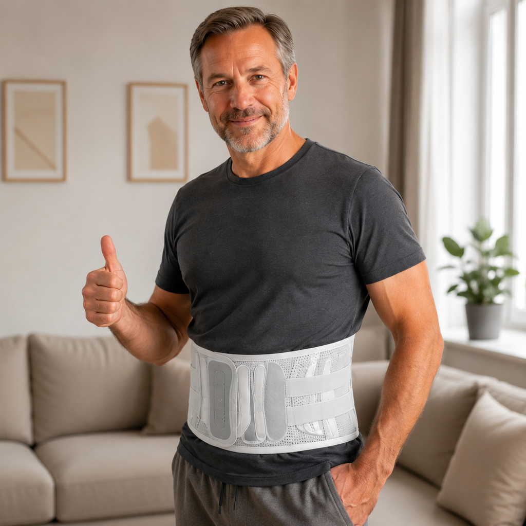 Lower Back Support Belt for Heavy Lifting, Daily Comfort, and Core Stability