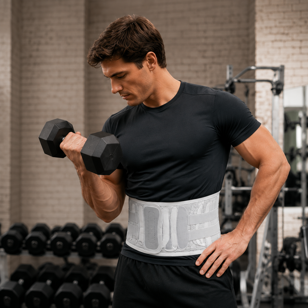 Lower Back Support Belt for Heavy Lifting, Daily Comfort, and Core Stability