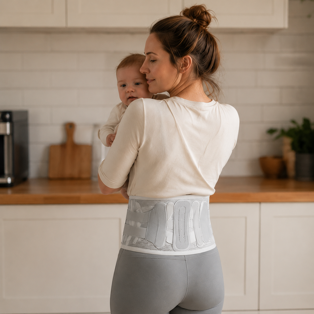 Lower Back Support Belt for Heavy Lifting, Daily Comfort, and Core Stability