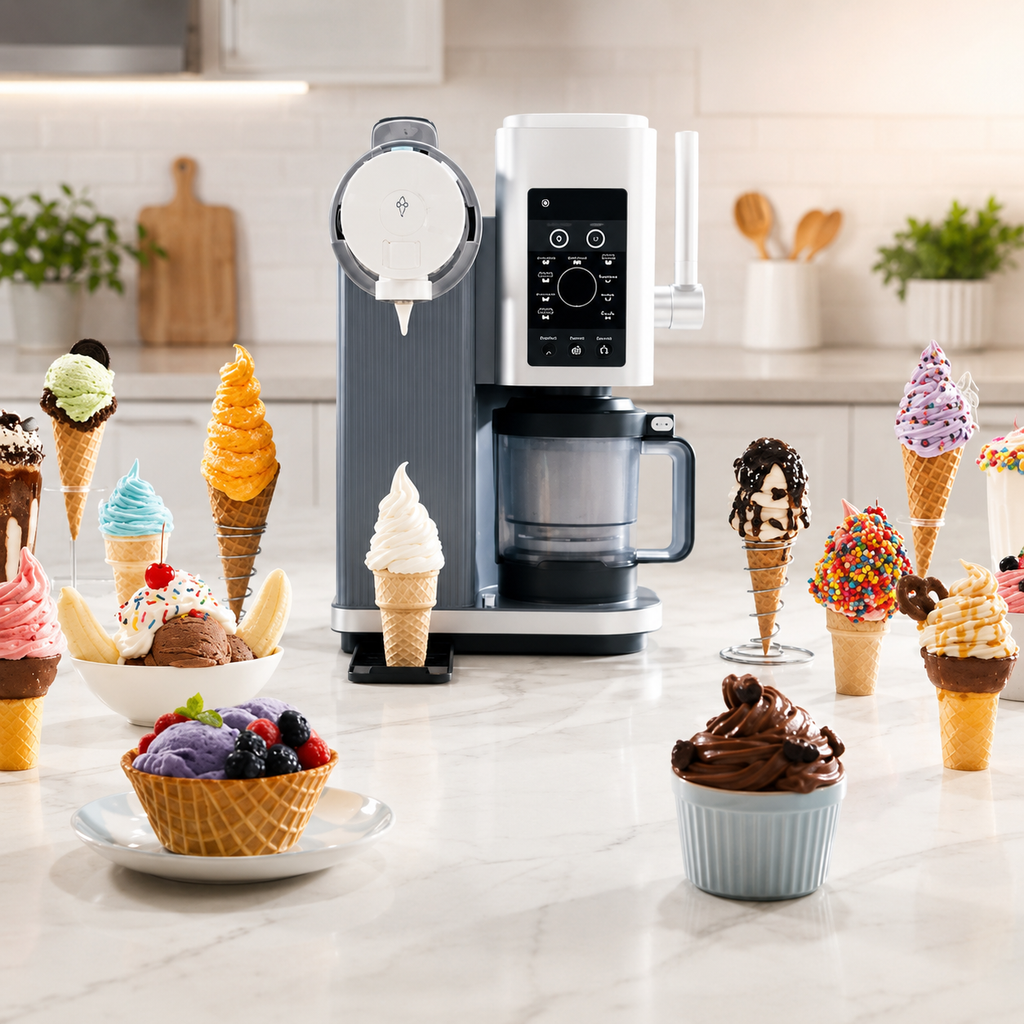 Macchina per gelato, yogurt congelato, sorbetto da cucina | Meowbutter