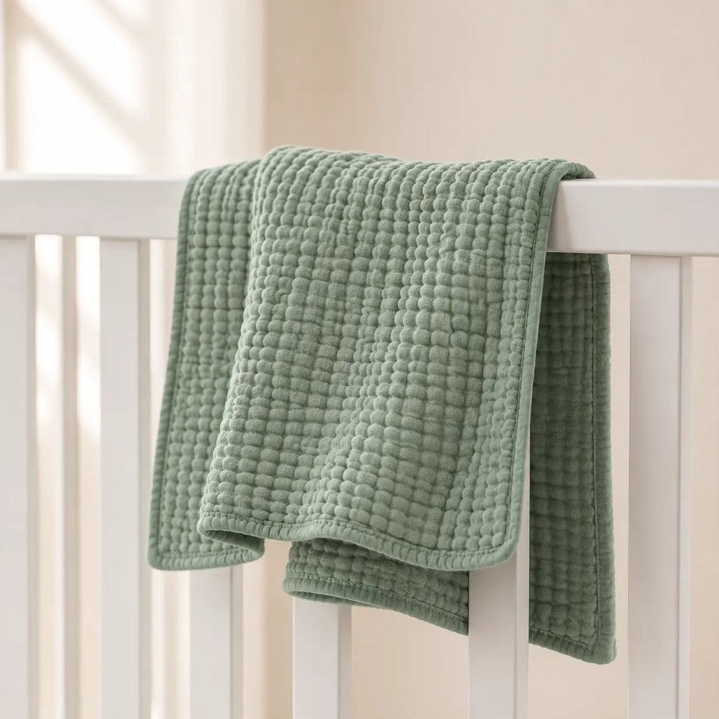 Burp Cloths Crafted From Muslin For Newborn Baby Care Essentials Pack