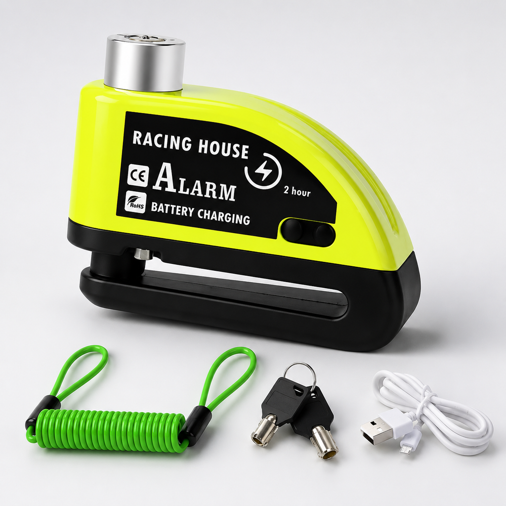 Guardian Lock — Rechargeable Alarm Disc Lock | meowbutter
