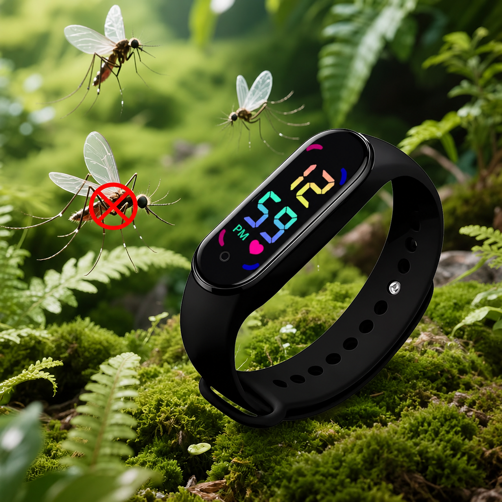 Bracciale unisex in stile orologio antizanzare | meowbutter