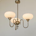 Belmore Vintage LED Chandelier With Bouquet Design Lamp