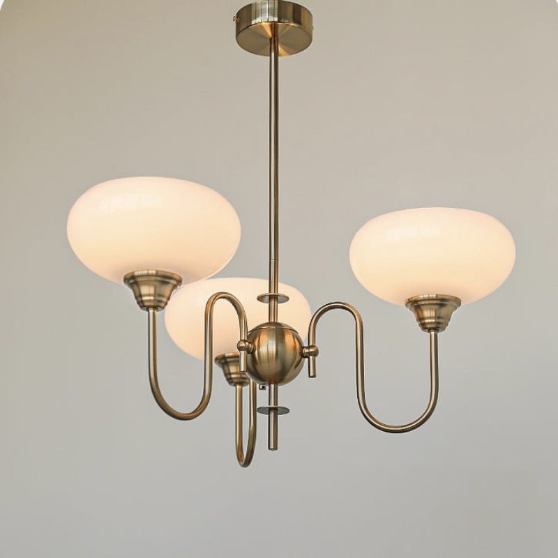 Belmore Vintage LED Chandelier With Bouquet Design Lamp