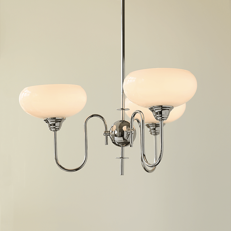 Belmore Vintage LED Chandelier With Bouquet Design Lamp
