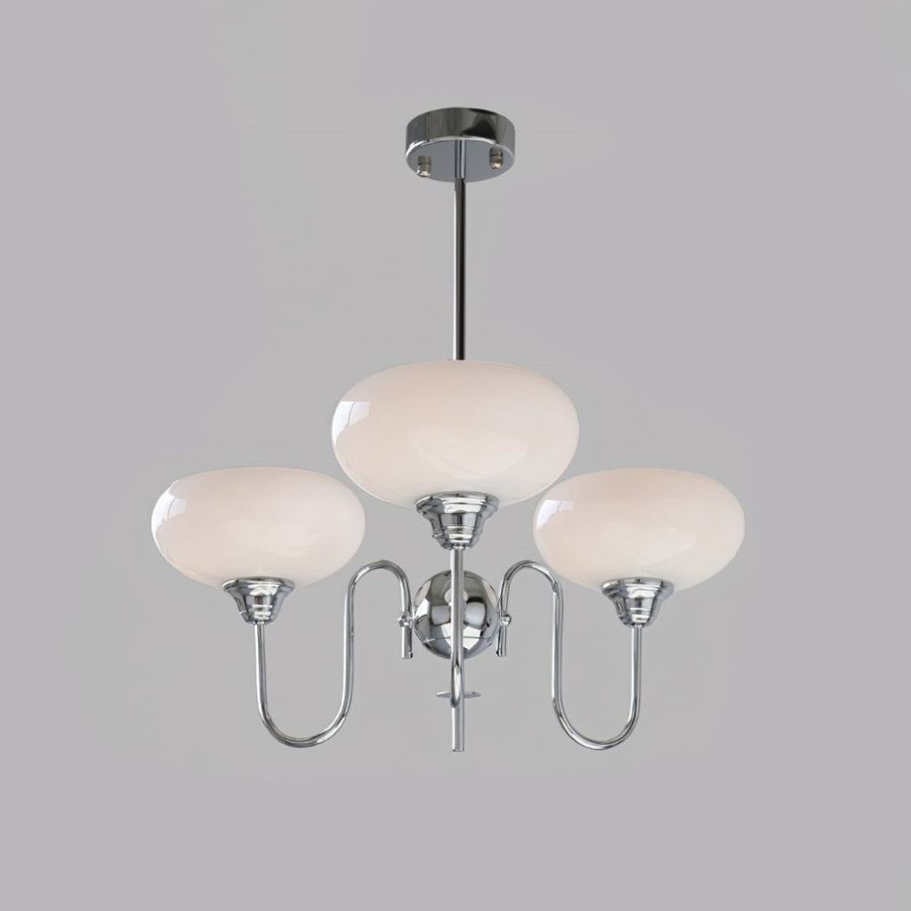 Belmore Vintage LED Chandelier With Bouquet Design Lamp