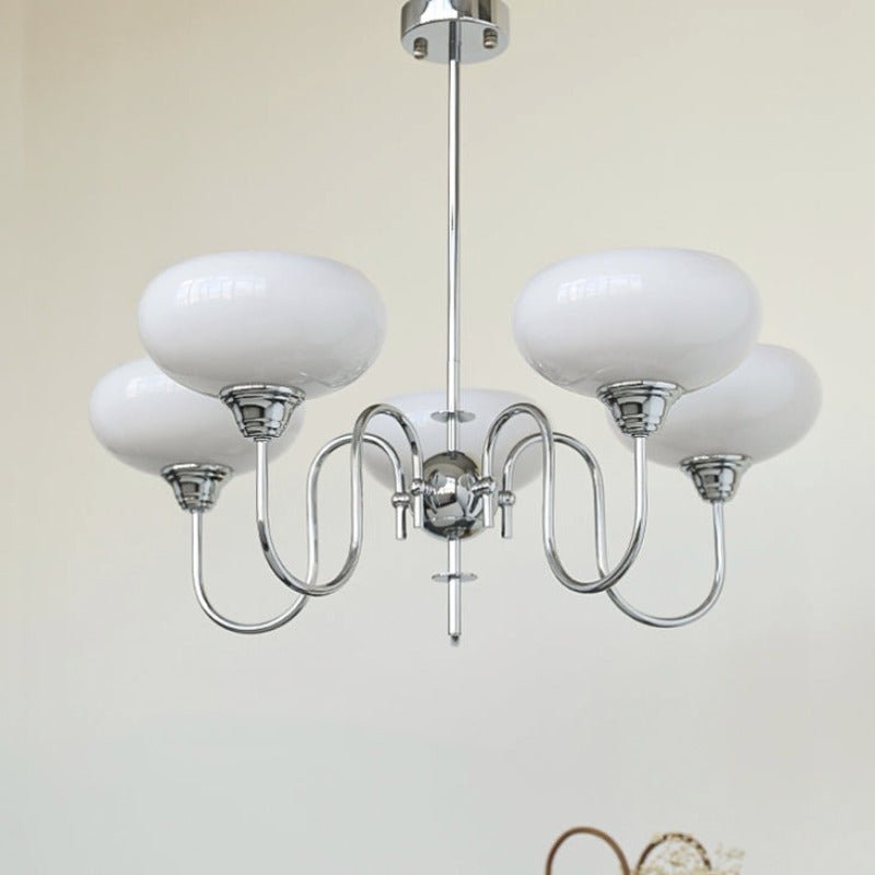 Belmore Vintage LED Chandelier With Bouquet Design Lamp