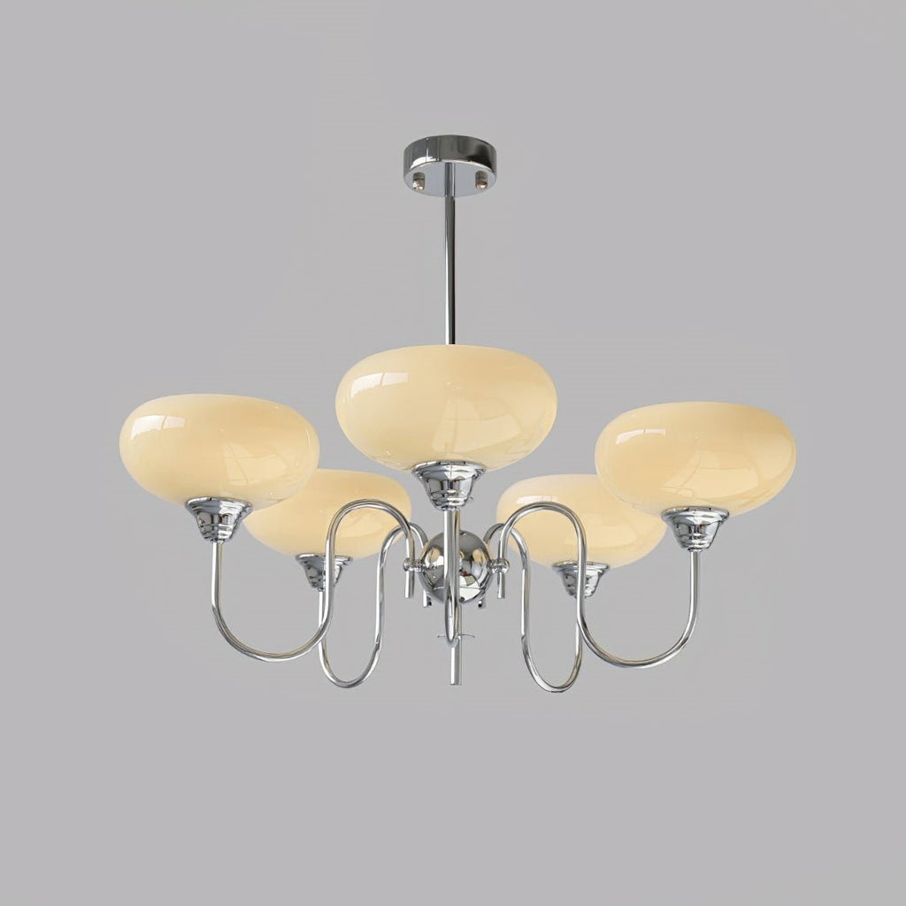 Belmore Vintage LED Chandelier With Bouquet Design Lamp