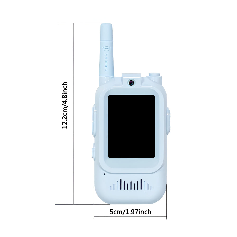 Jouet caméra rechargeable de type talkie-walkie vidéo pour enfants | Meowbutter