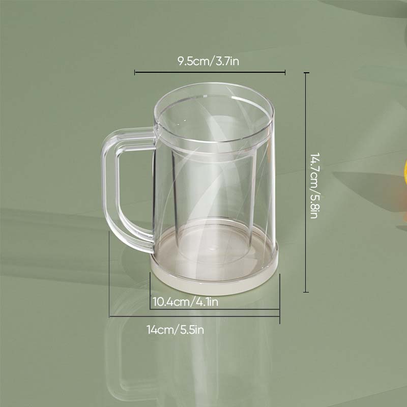 ChillMate 1,5 l-es duplafalú, hőszigetelt kancsó
