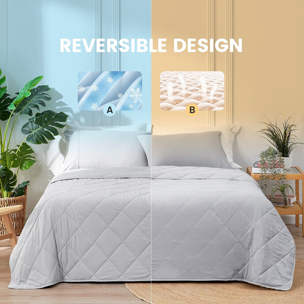 Chill Comfort Dual-Sided Cooling Blanket, Japanese Fabric