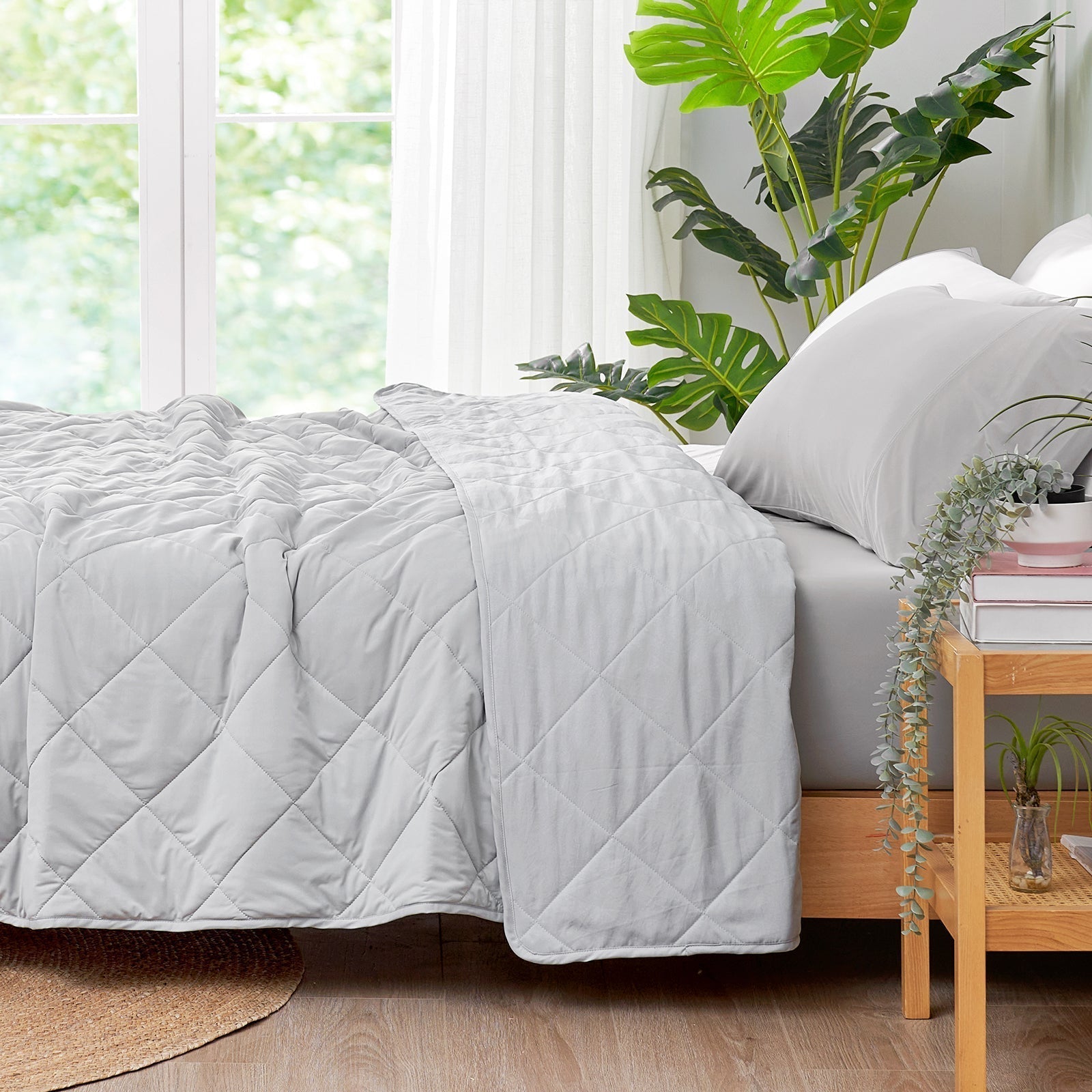 Chill Comfort Dual-Sided Cooling Blanket, Japanese Fabric
