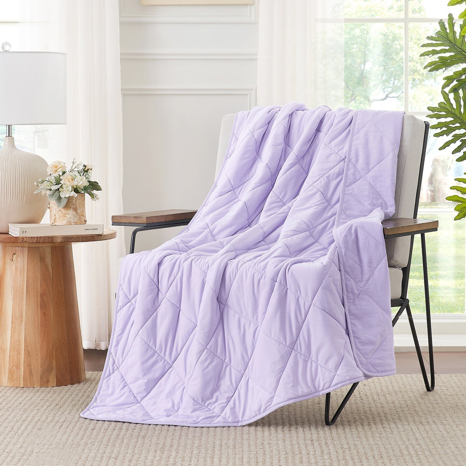Chill Comfort Cooling Blanket — Japanese Fabric Tech, Thin Breathable Design