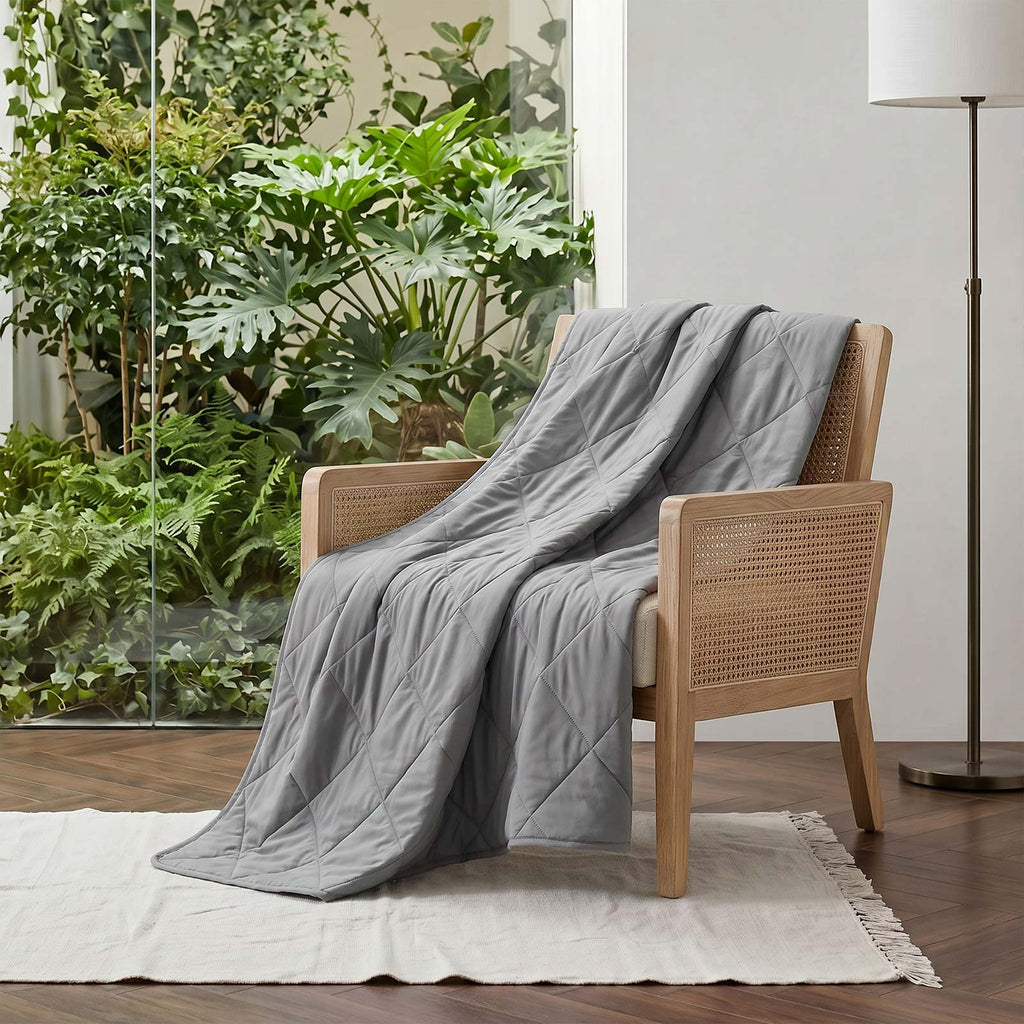 Chill Comfort Cooling Blanket — Japanese Fabric Tech, Thin Breathable Design