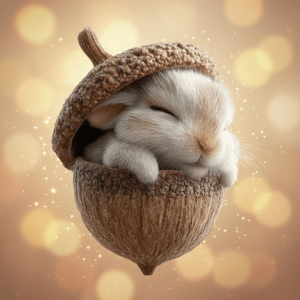 Christmas Tree Ornaments Handcrafted Woodland Animal Acorn Decorations | Meowbutter