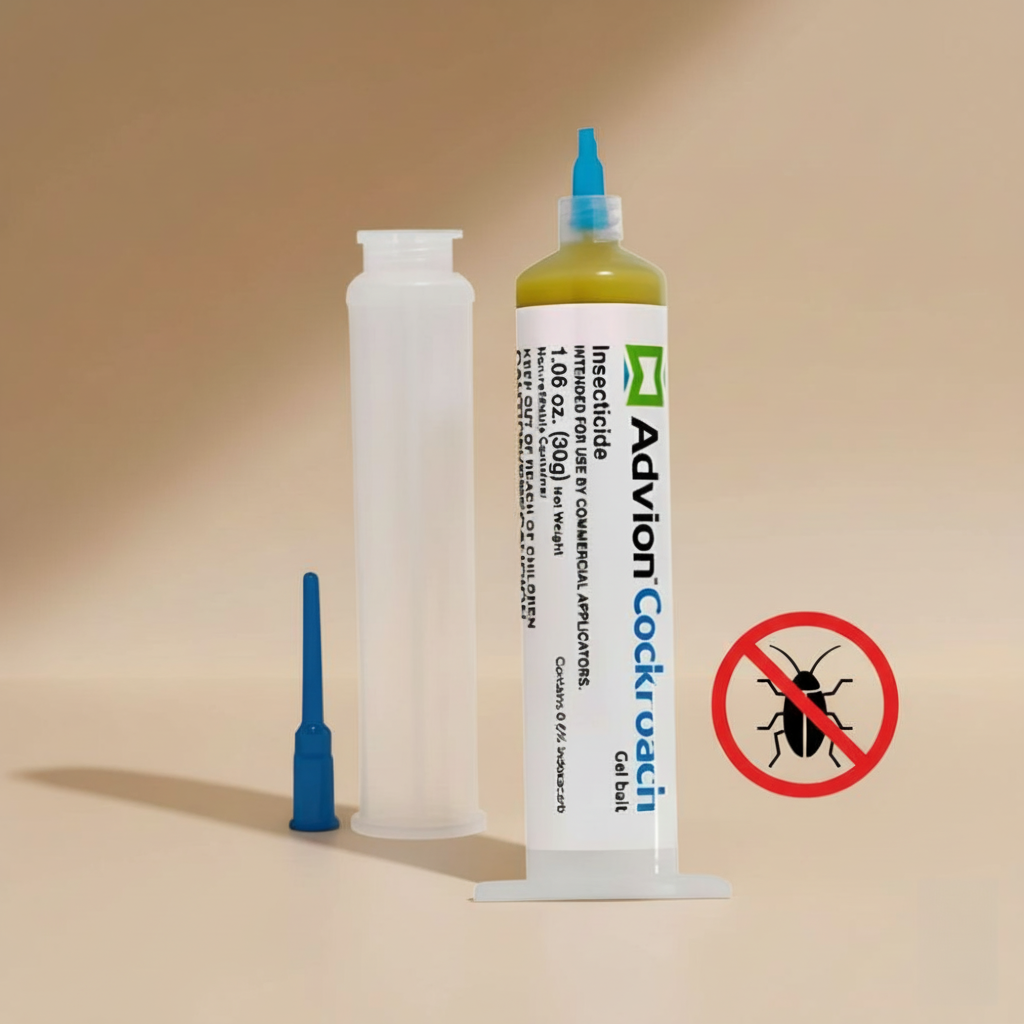 Ready-To-Use Cockroach Control Gel Syringe — Precision Nozzle Applicator