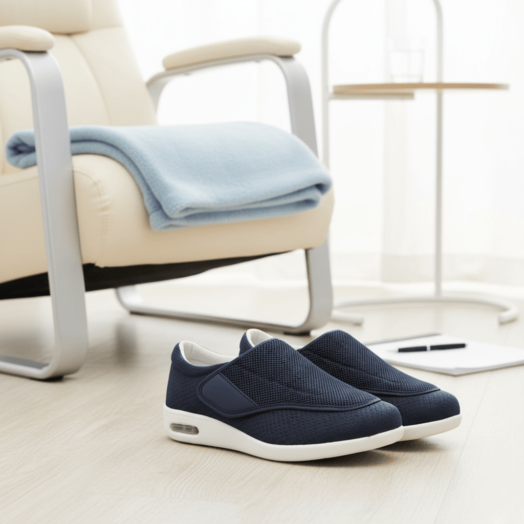 Extraweite Diabetikerschuhe mit Memory-Foam-Komfortpassform | meowbutter