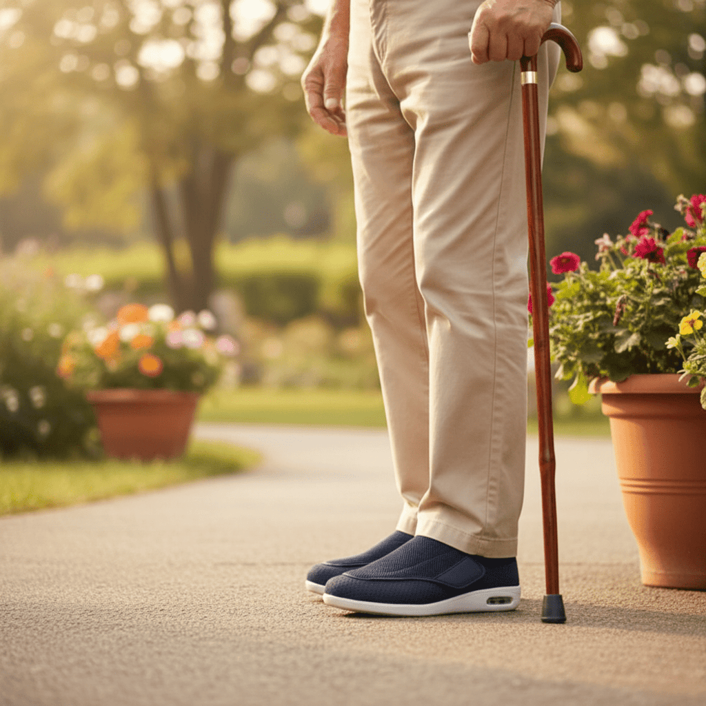 Extraweite Diabetikerschuhe mit Memory-Foam-Komfortpassform | meowbutter