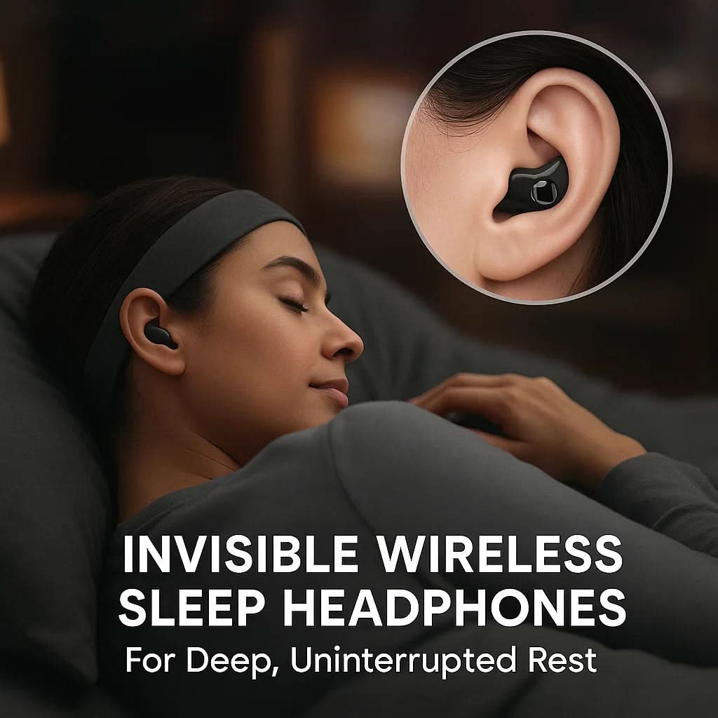 Cuffie wireless per dormire con cancellazione del rumore e Bluetooth 5.3 | meowbutter