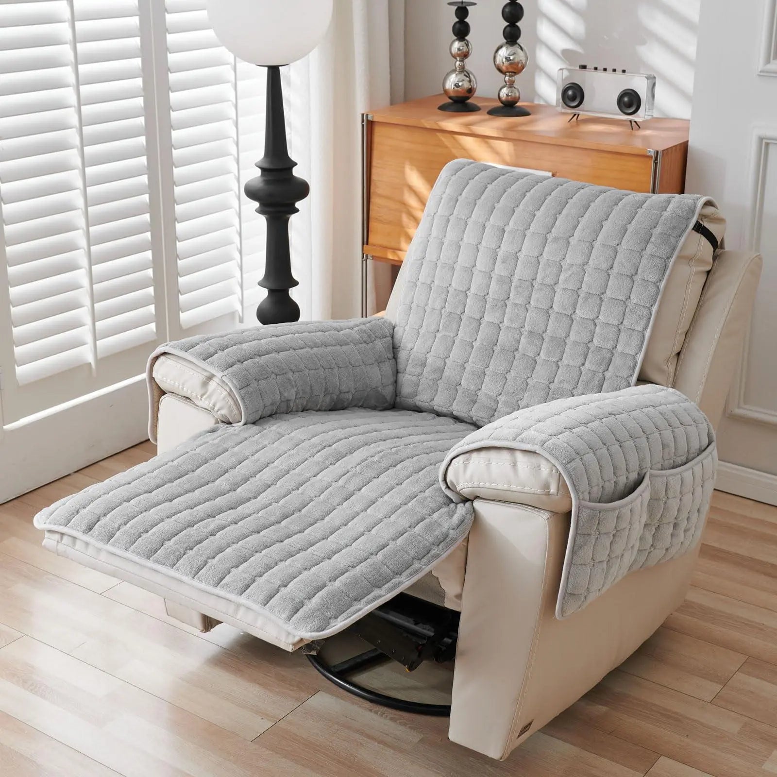 ComfortGuard-Schutzbezug für Relaxsessel — Mikrofaser, elastische Bänder, waschbar