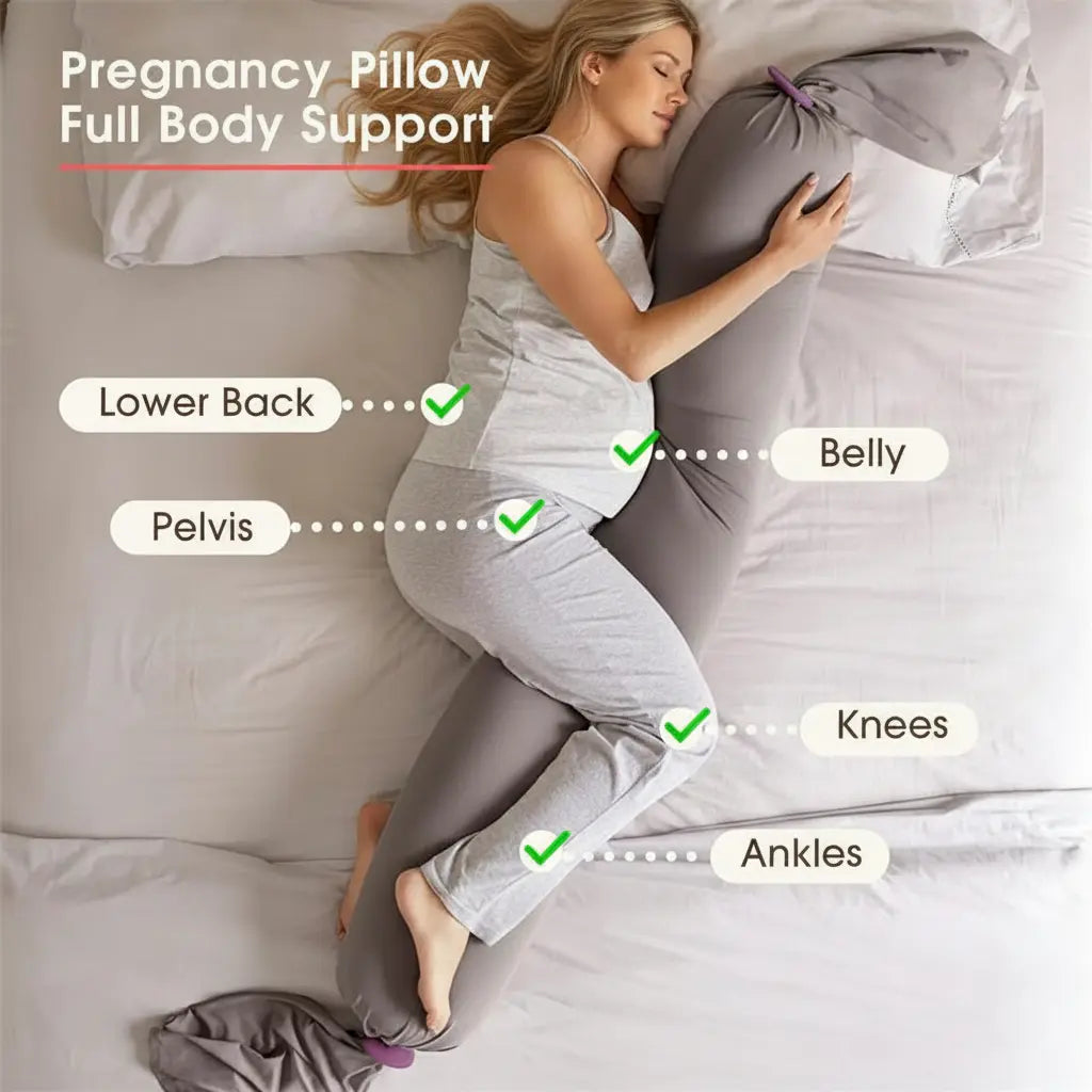 Nastavitelný podpůrný polštář ComfortNest – snímatelný potah