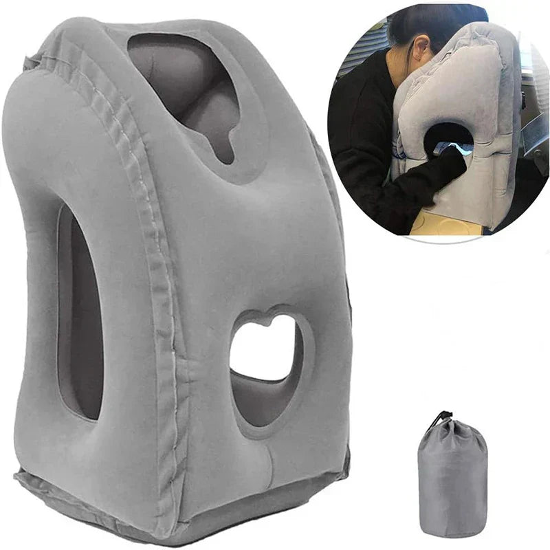 ComfortRest ergonomisk pute – oppblåsbar pute, 45-graders nakkestøtte
