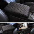 Comfort Drive Leather Armrest Cushion — Dense Memory Foam Console Rest