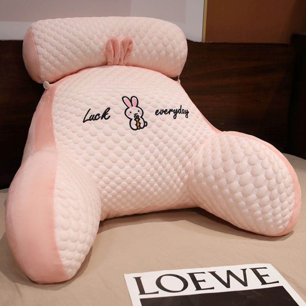 Opěrný polštář na čtení Comfort Haven — poduška s opěrkou zad o rozměrech 30x20x12 palců