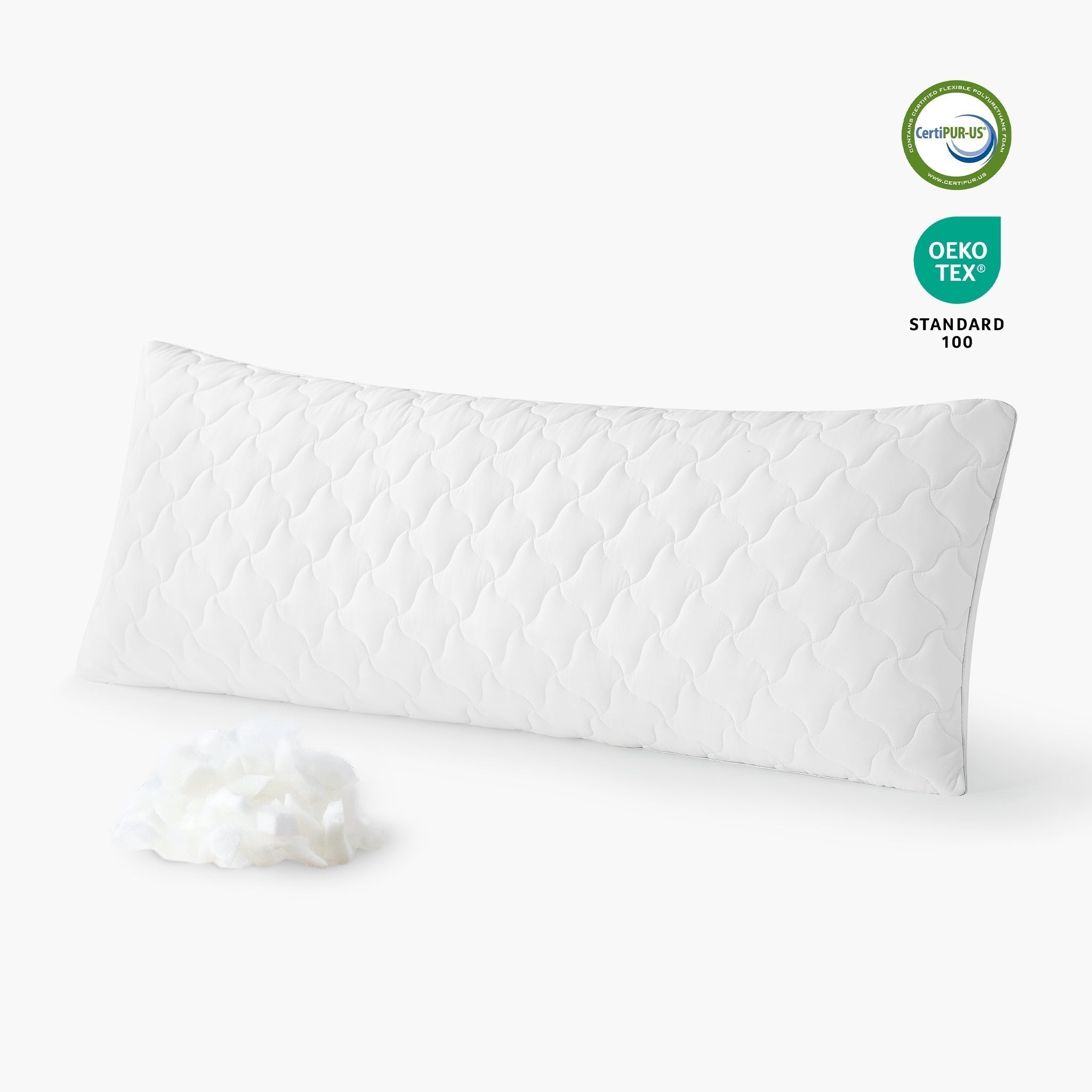 Polštář Comfort Haven pro těhotné na celé tělo — nastavitelná chladivá tkanina, individuální sklon a hustota výplně