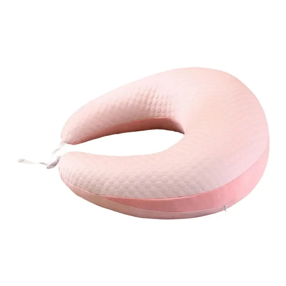 Ergonomický zádový polštář Comfort Haven ve tvaru U s integrovanou opěrkou paží