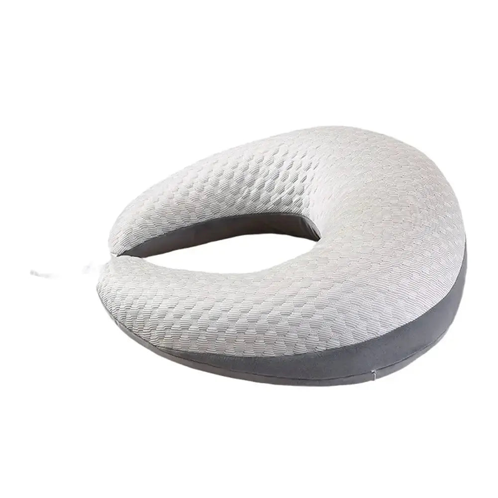 Ergonomický zádový polštář Comfort Haven ve tvaru U s integrovanou opěrkou paží