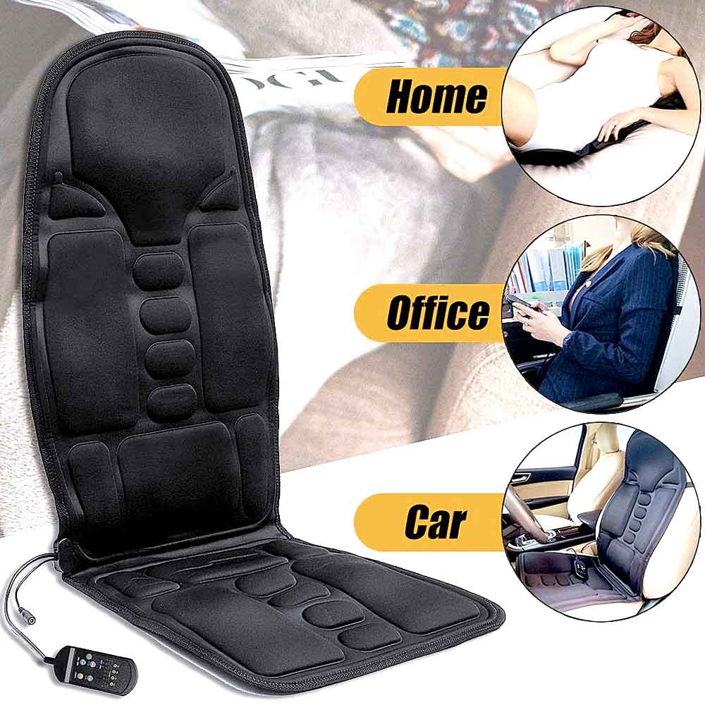 Vyhřívaný masážní polštář Comfort Oasis – ergonomický design, nastavitelné funkce