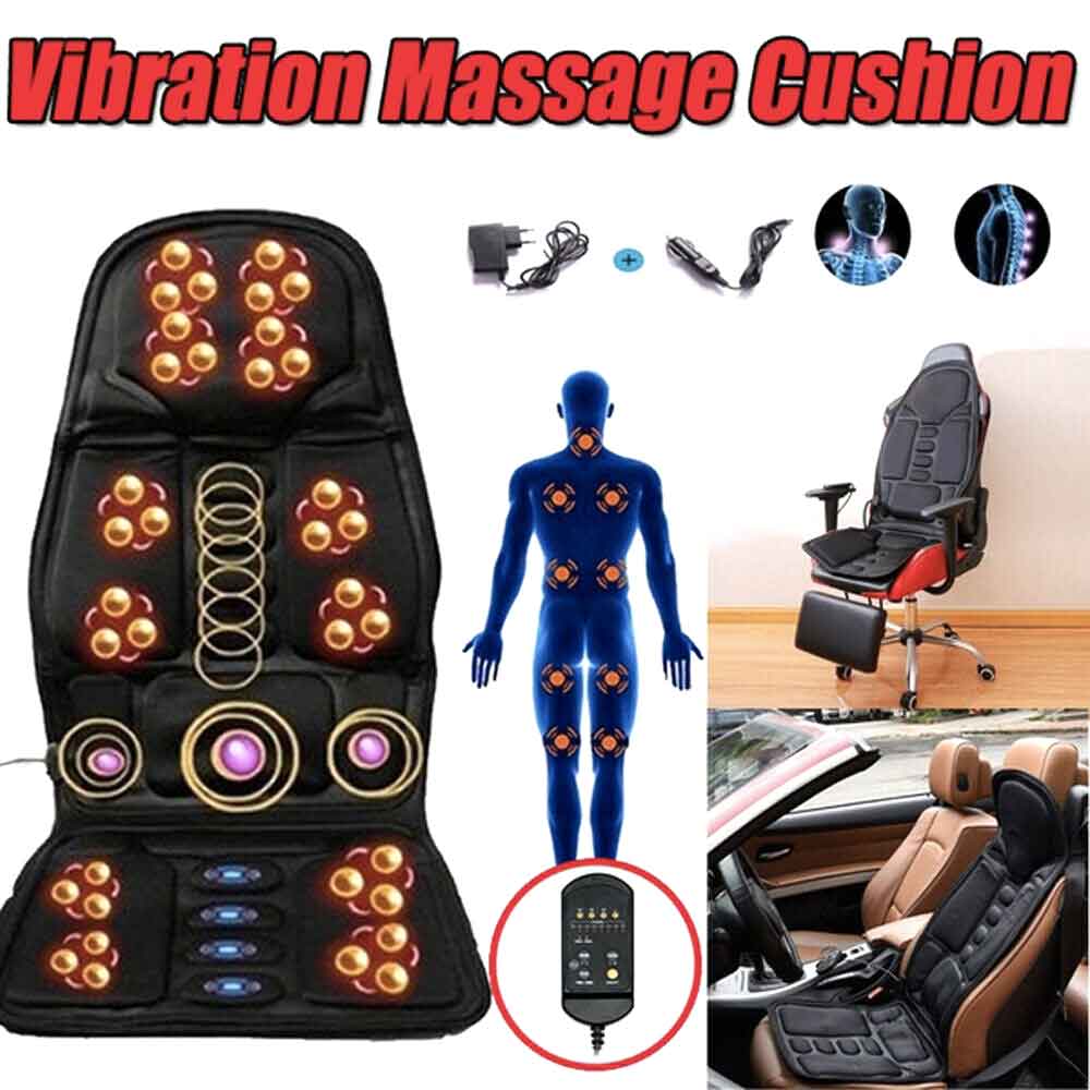 Vyhřívaný masážní polštář Comfort Oasis – ergonomický design, nastavitelné funkce