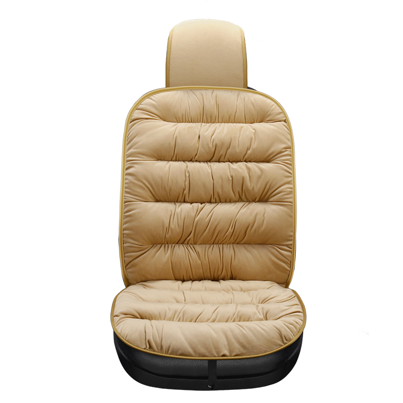 Comfort Plus vadderat bilstolsskydd — elastiskt tyg, konturerad design
