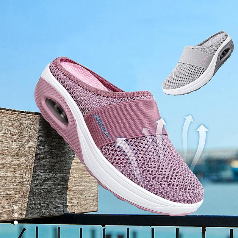 Comfort Step Orthopedic Slippers – Shock-Absorbing Air Cushions and Arch Support