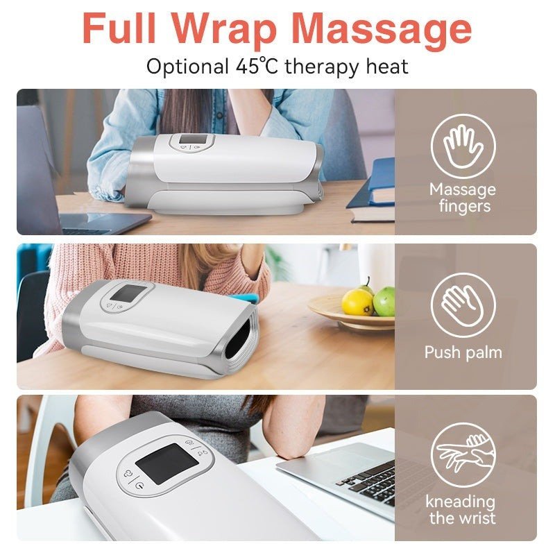 Komfort-Touch-Elektro-Handmassagegerät – kabellose Manschette mit sequenzieller Luftkompression