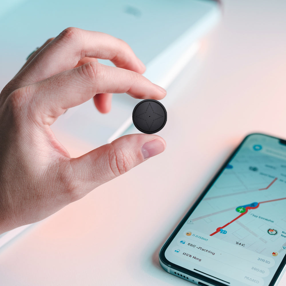 Kompaktní GPS lokátor — magnetická základna, sledování v reálném čase