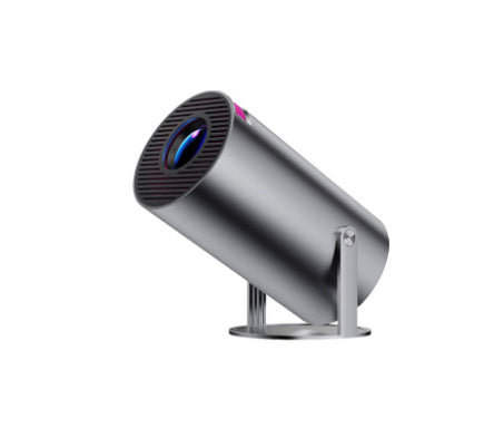 Magcubic HY300 kompakt 4K-videoprojektor - inbyggd högtalare, roterbart stativ på 180 grader