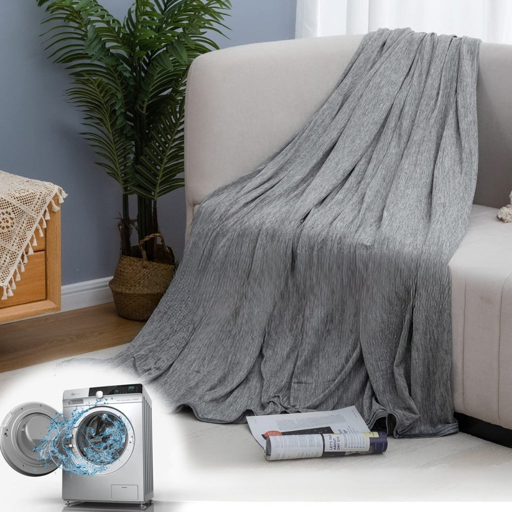 IceFabric Cotton Cooling Blanket — Lightweight, Breathable Instant Chill Barrier