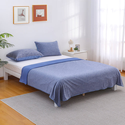 Juego de ropa de cama de algodón transpirable con tecnología avanzada de refrigeración