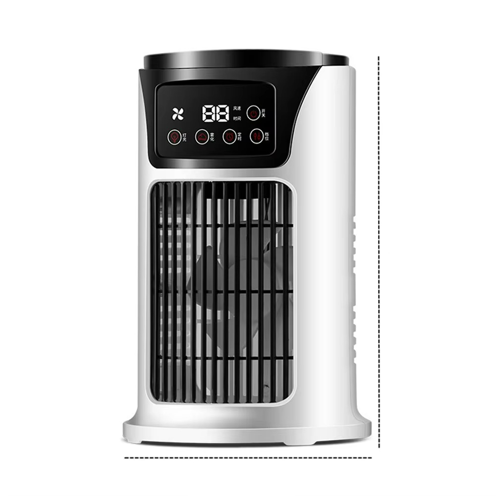 Ventilatore portatile Cooling Oasis — Altezza 27.0cm, larghezza 15.5cm, umidificatore d'acqua