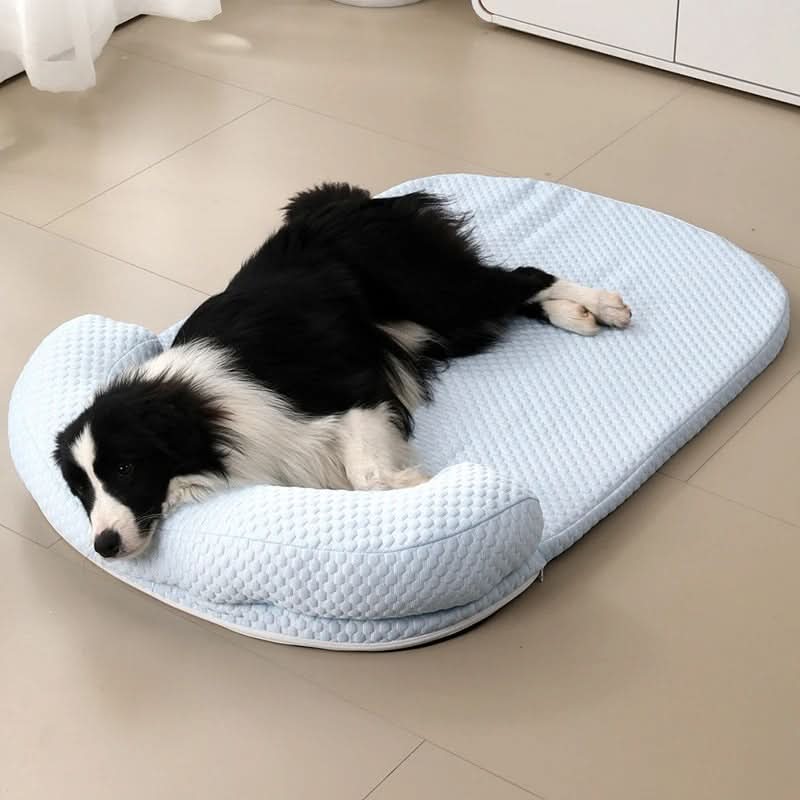Colchón refrescante de seda transpirable para mascotas