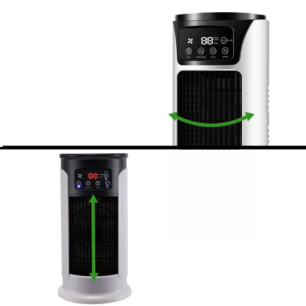 Compact Evaporative Air Cooler - USB Powered - Personal Desk Cooling - Energy Efficient | meowbutter