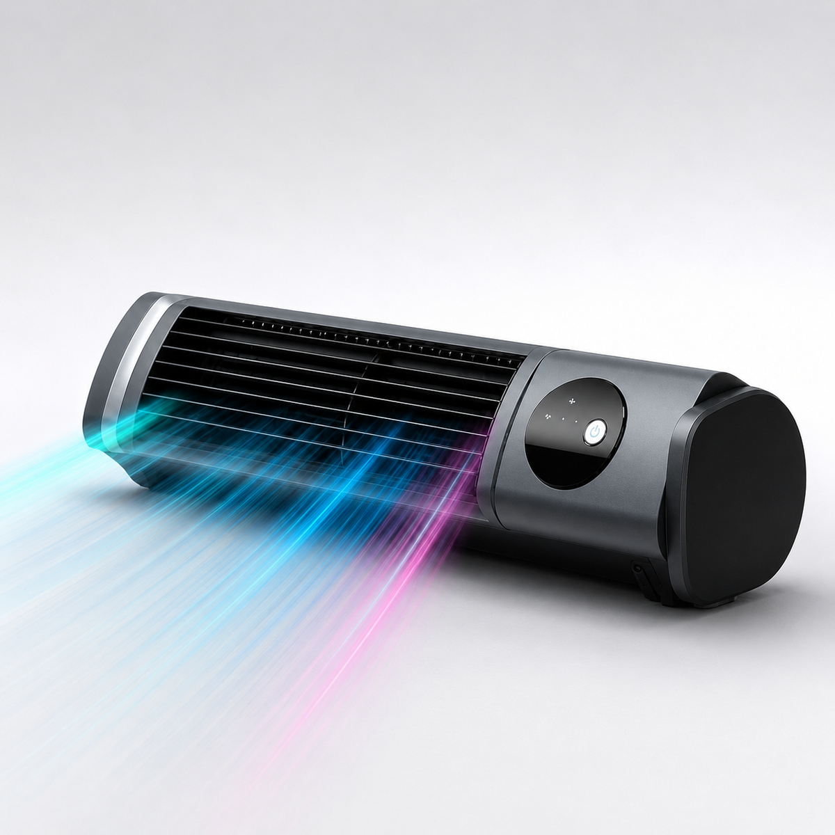 Portable Tower Fan — Oscillation, Multi-Speed Settings, Adjustable Timer