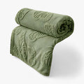 Breathable Fabric Weave All-Season Throw Blanket