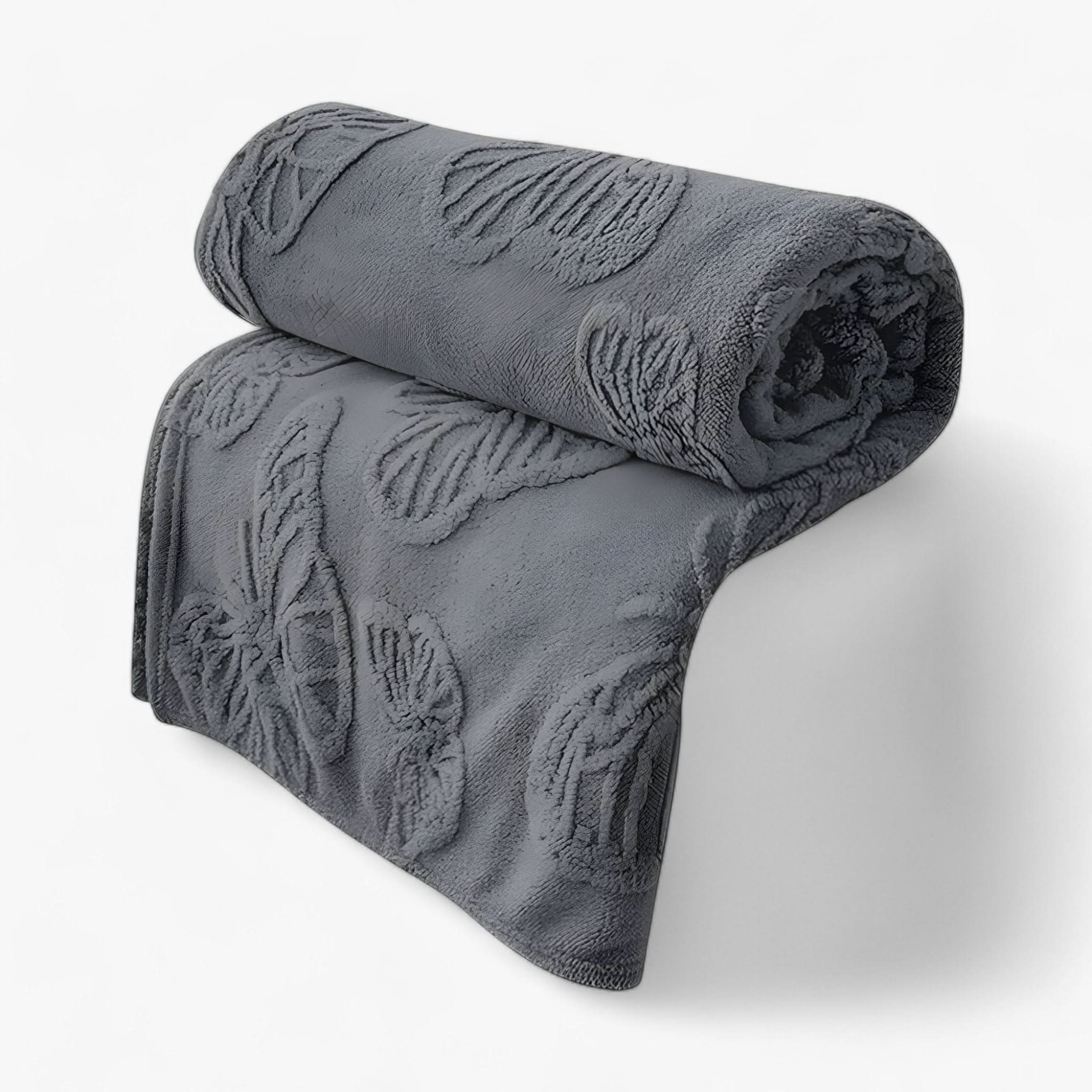Breathable Fabric Weave All-Season Throw Blanket