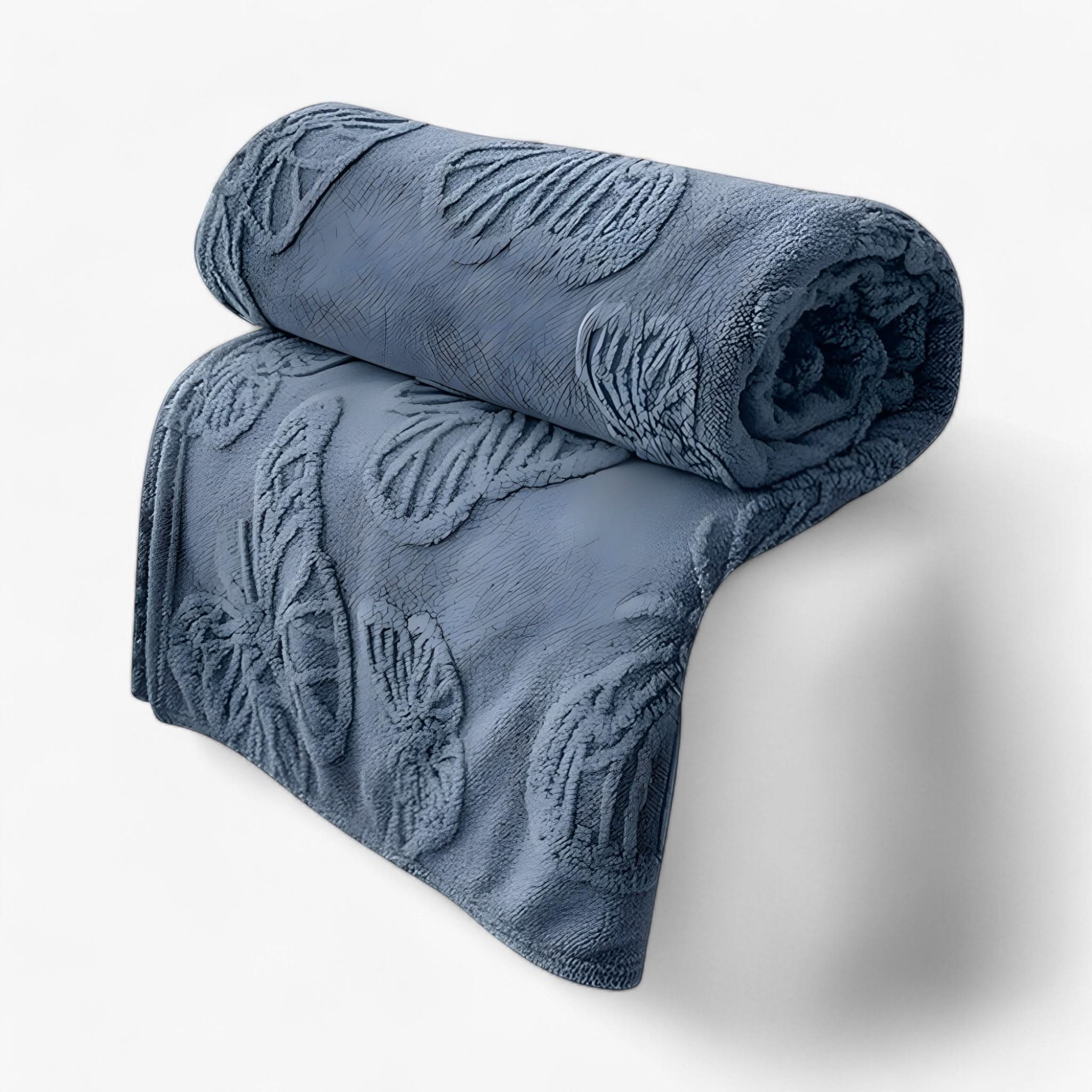Breathable Fabric Weave All-Season Throw Blanket