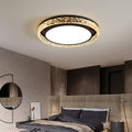 Crystal Halo LED-taklampa | Fjärrstyrd dimbar plafond | Meowbutter
